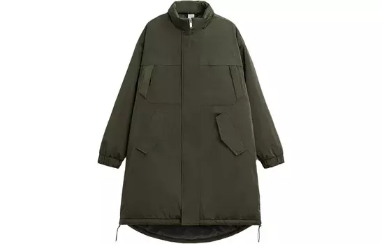 Стеганая куртка мужская хаки Zara, хаки