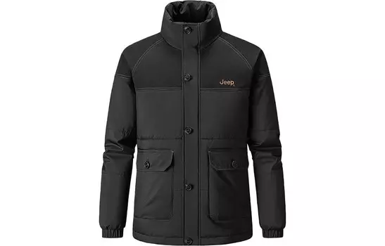 Стеганая куртка мужская Jeep, черный