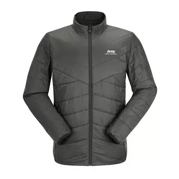 Стеганая куртка мужская Jeep, цвет Brand Black