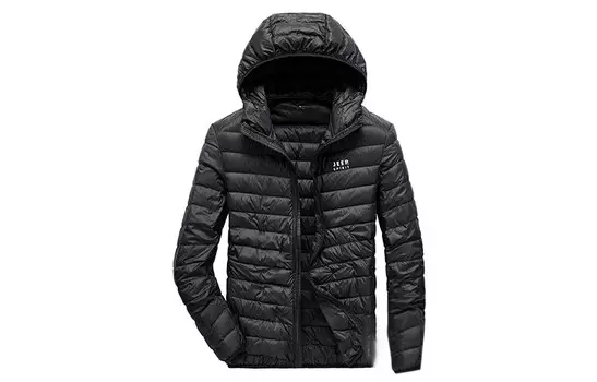 Стеганая куртка мужская Jeep Spirit, черный