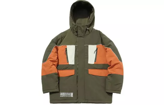 Стеганая куртка мужская коричневый Lining