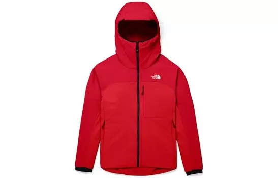 Стеганая куртка мужская красная The North Face, красный