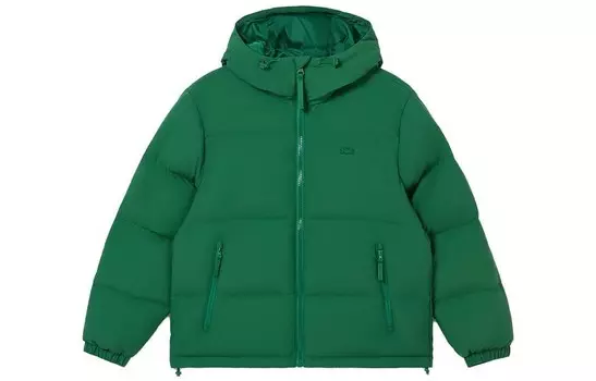 Стеганая куртка мужская Lacoste, черный