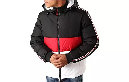 Стеганая куртка мужская многоцветная Armani Exchange, цвет Multicolor