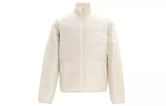 Стеганая куртка мужская Off White Adidas Originals, кремовый