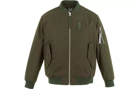 Стеганая куртка мужская оливковая Timberland, оливковый