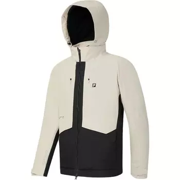 Стеганая куртка мужская овсянка Fila, светло-бежевый