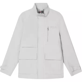 Стеганая куртка мужская пряжа Fog Grey Fila, цвет Fog yarn gray