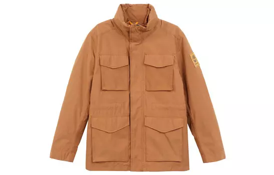 Стеганая куртка мужская рыже-желтая Timberland, желтый