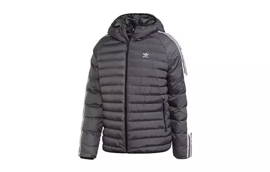 Стеганая куртка мужская серая Adidas Originals, серый
