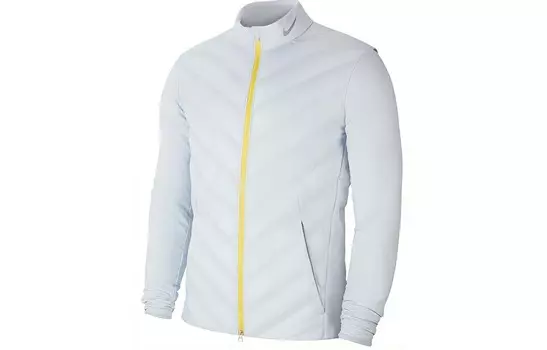 Стеганая куртка мужская серая Nike, серый