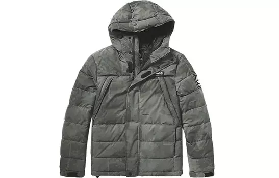Стеганая куртка мужская серая Timberland, серый