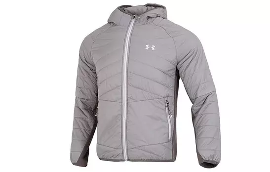 Стеганая куртка мужская серая Under Armour, серый