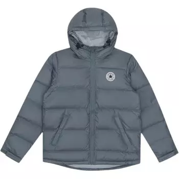 Стеганая куртка мужская серый Converse