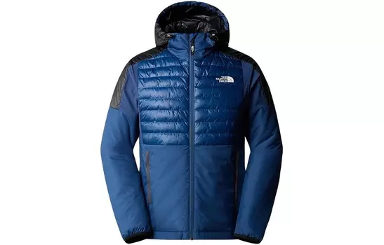 Стеганая куртка мужская Shadow Blue/Black The North Face, черный