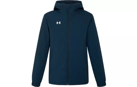 Стеганая куртка мужская студенческая синяя Under Armour, синий