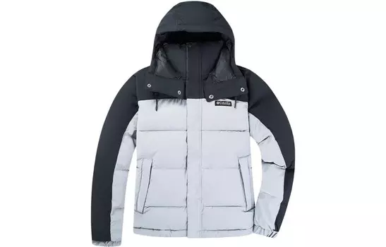 Стеганая куртка мужская светло-серый Columbia