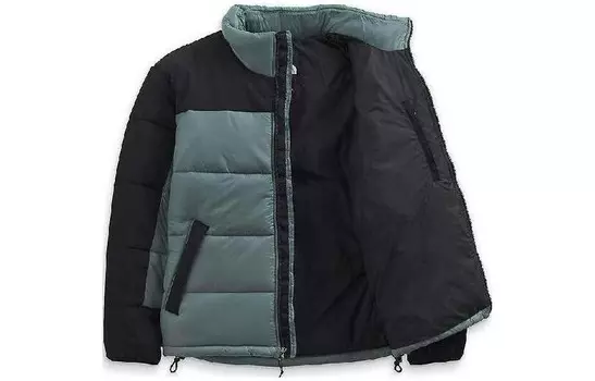 Стеганая куртка мужская светло-синяя The North Face, светло-голубой