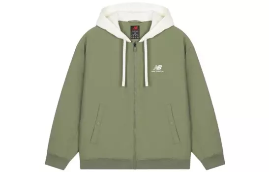 Стеганая куртка мужская зеленая New Balance, зеленый