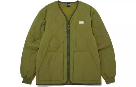 Стеганая куртка мужская зеленая The North Face, зеленый