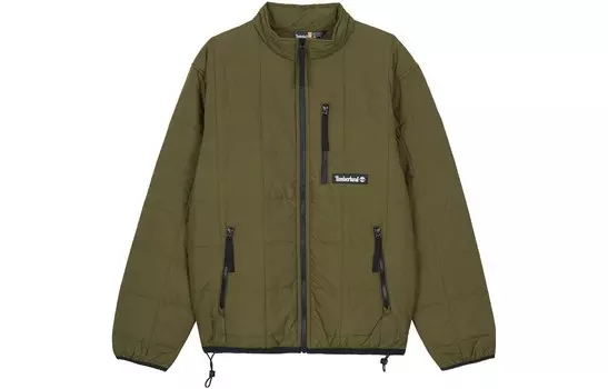 Стеганая куртка мужская зеленая Timberland, зеленый