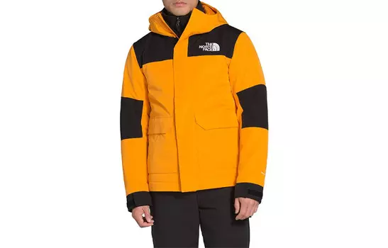 Стеганая куртка мужская желтая The North Face, желтый