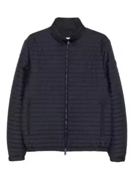 Стеганая куртка Myrrhe на молнии MONCLER, синий