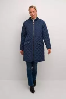 Стеганая куртка на молнии Arwen Cream, синий