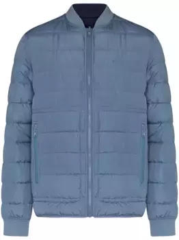 Стеганая куртка на молнии KENZO, синий