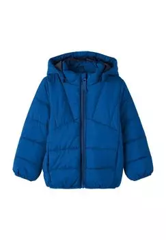 Стеганая куртка на подкладке детская name it, цвет Lapis Blue