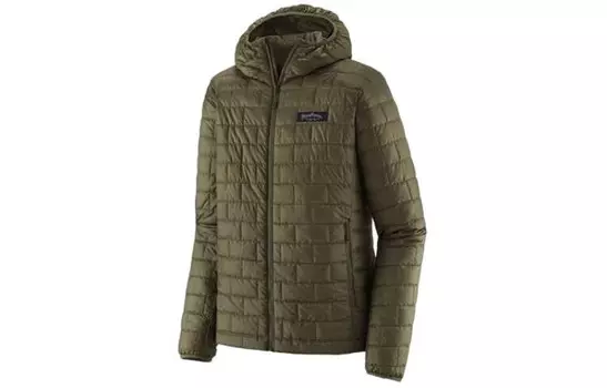 Стеганая куртка Nano Puff для мужчин Patagonia, цвет Gray Green