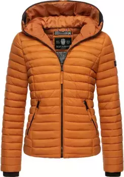 Стеганая куртка наваху "Кимук" с капюшоном, легкая переходная куртка с капюшоном Navahoo, цвет Zimt