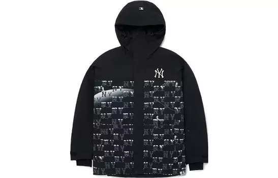 Стеганая куртка New York Yankees унисекс, черный Mlb