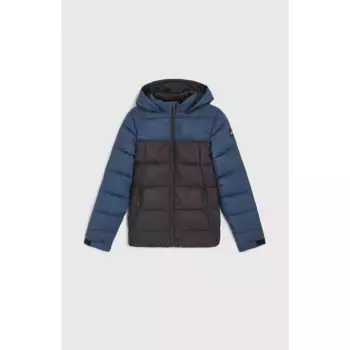 Стеганая куртка O'Neill «O'RIGINALS PUFFER JACKET», с капюшоном, цвет Alma Steel Colour Block