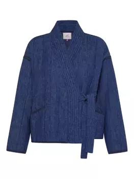 Стеганая куртка-обертка DEHA, синий