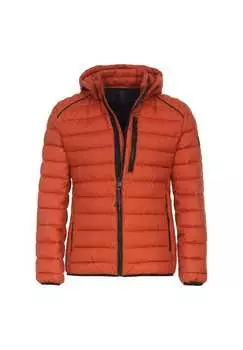 Стеганая куртка однотонная Casamoda, оранжевый