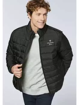 Стеганая куртка Oklahoma Jeans, черный