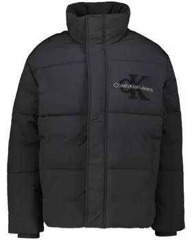 Стеганая куртка оверсайз Calvin Klein, черный