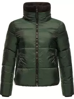 Стеганая куртка падающие звезды Navahoo, зеленый