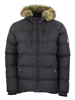 Стеганая куртка Peak Mountain Steppjacke Canory, черный