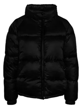 Стеганая куртка Pieces Steppjacke, черный