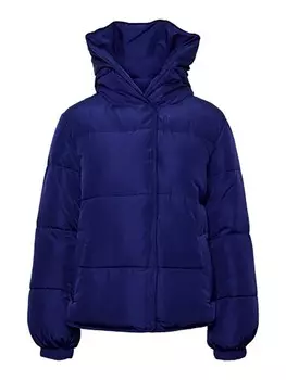 Стеганая куртка Pieces Steppjacke, синий