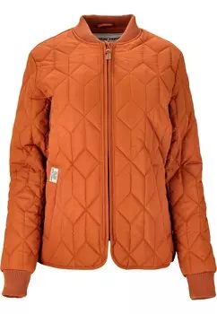 Стеганая куртка Piper с эластичными манжетами weather report, цвет Umber