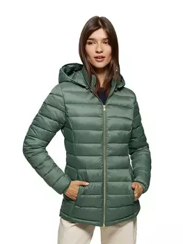 Стеганая куртка Polo Club, зеленый