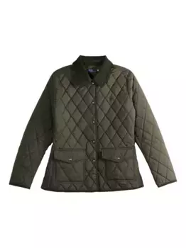 Стеганая куртка POLO RALPH LAUREN, зеленый