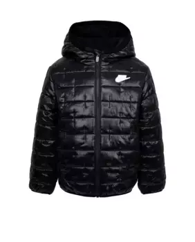 Стеганая куртка Positive Quilting для девочки Nike, черный