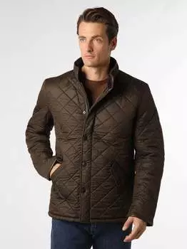 Стеганая куртка powell Barbour, зеленый