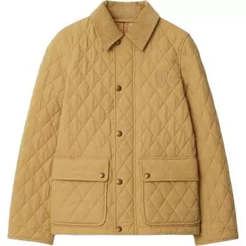 Стеганая куртка-пуховик Burberry, Linen