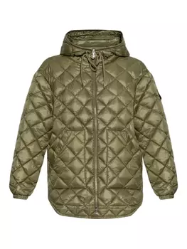 Стеганая куртка-пуховик Moncler, зеленый