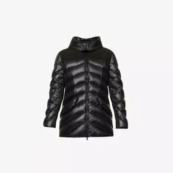Стеганая куртка-пуховик стандартного кроя bailletta Moncler, черный